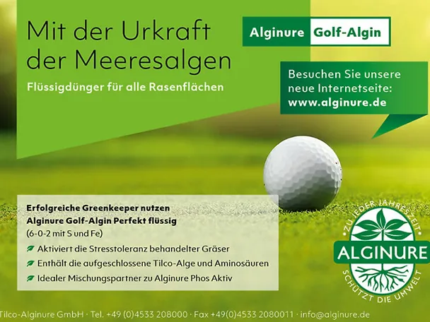 Anzeige Golf Algin Anzeige Golf Algin