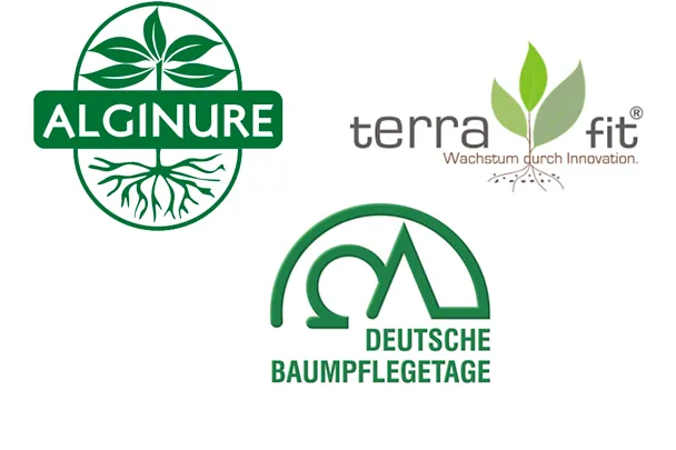 Logo terra fit und Deutsche Baumpflegetage Logo terra fit und Deutsche Baumpflegetage